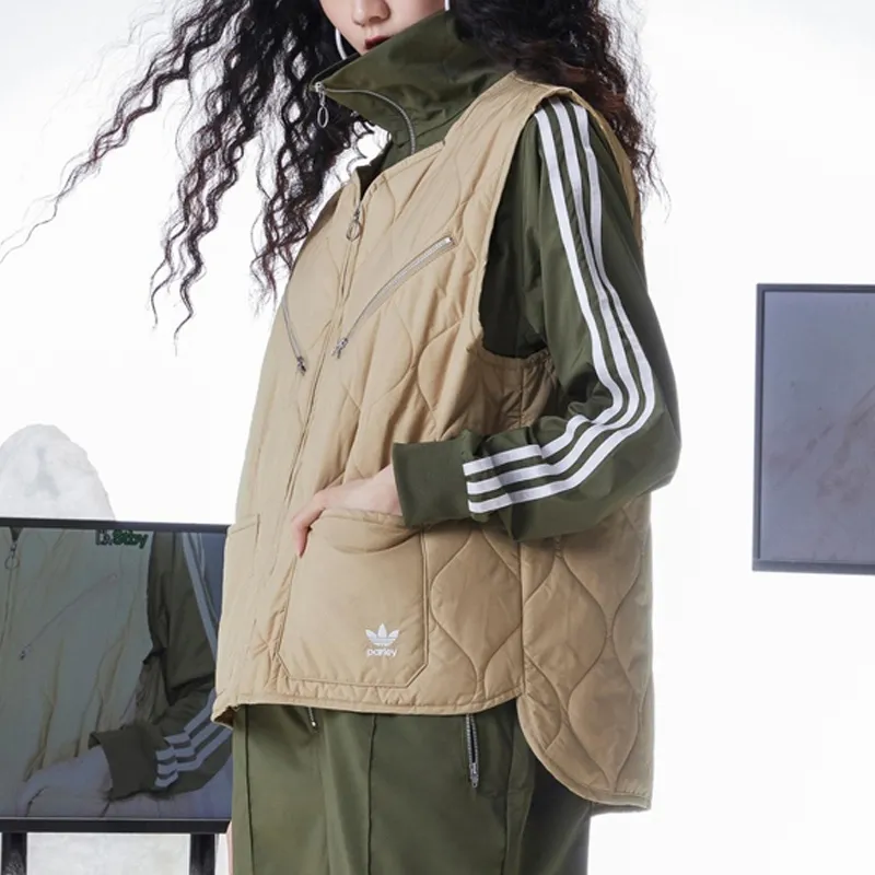 Adidas Originals Paley WMNS Vests Women's Light Khaki-5