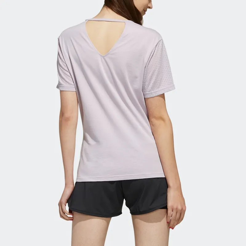 Adidas Neo T Shirt Women's Light Purple-2