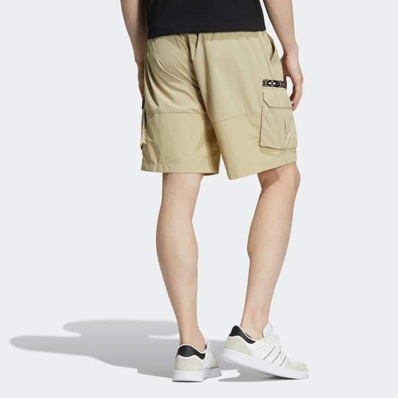 Adidas Neo Loose Fit Shorts Men's Khaki-2