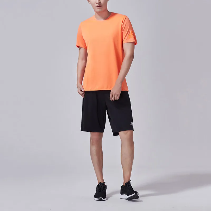 Adidas T Shirts Men Orange-3