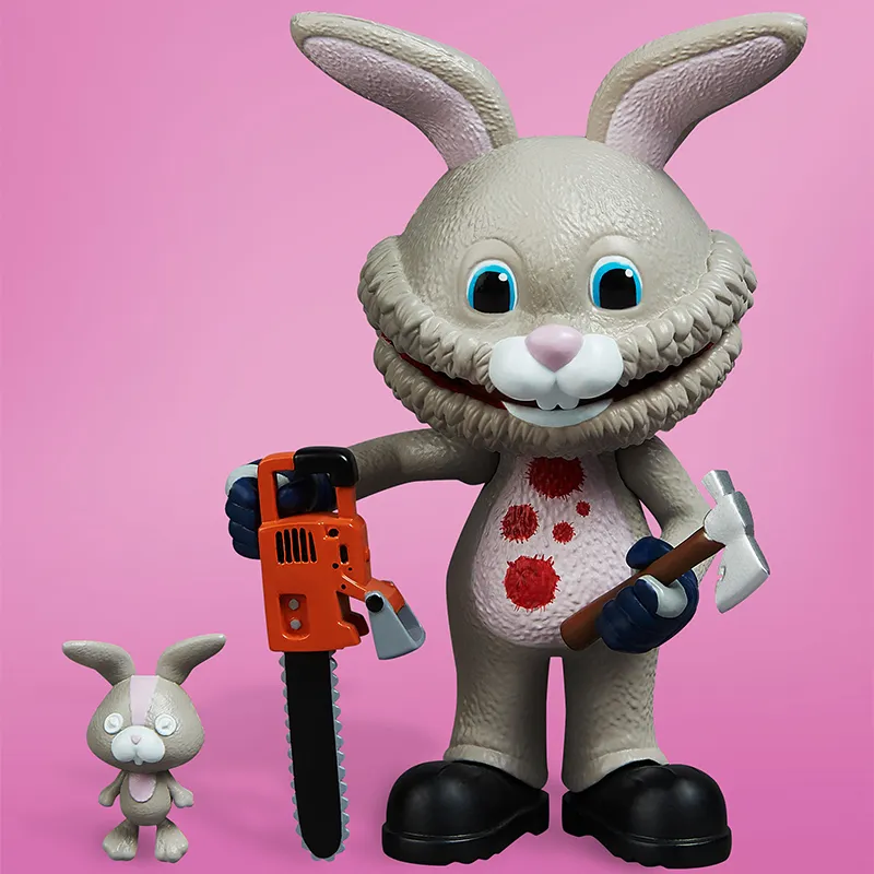ENTERBAY Stingrayz Eek Hunger Killer Rabbit Chibi Figures-1