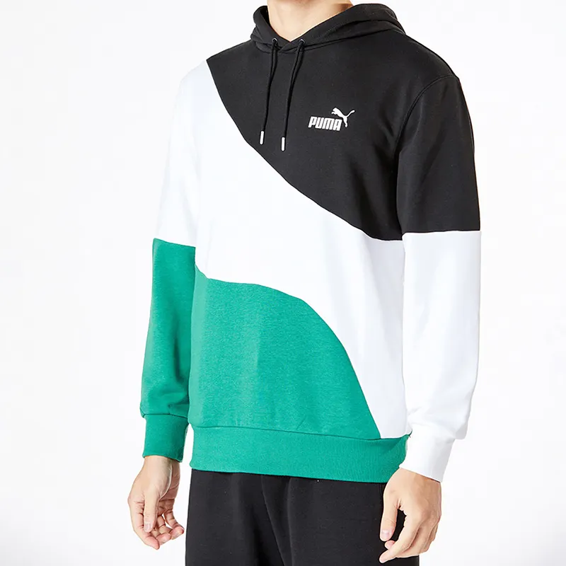 PUMA Sweatshirts Men Green-3