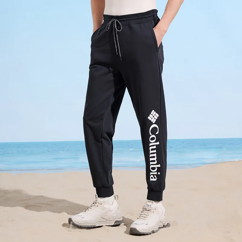 Columbia Casual Pants Men Black-3