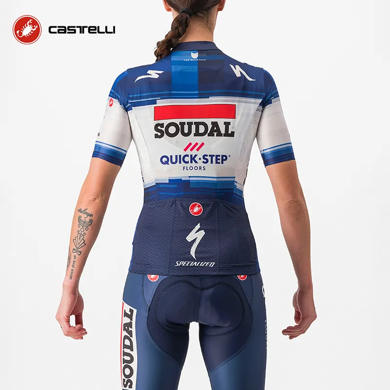 CASTELLI Racing Suits / Motorcycle Suits Women's 055 Quickstep Metal Blue-1