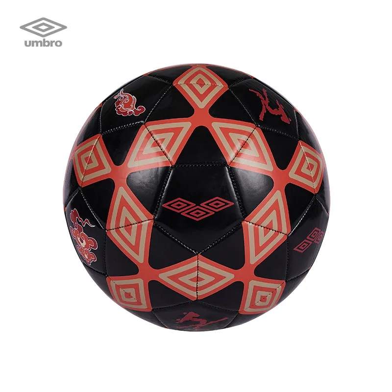 Umbro Size 4 Soccer PVC Machine Stitched Soccer Ball Unisex Dark Red-2