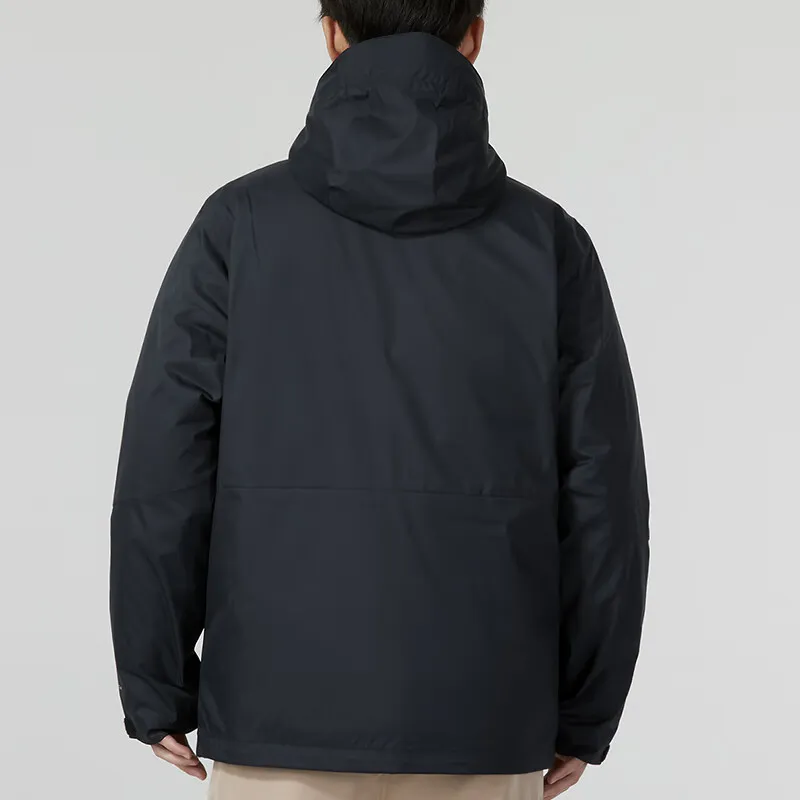 Columbia Omni Heat Waterproof And Warm Windbreaker Jacket Men's Black-5