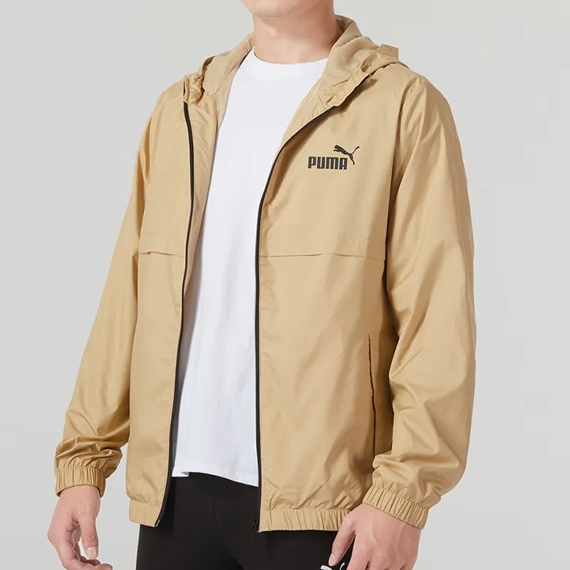 PUMA Jackets Men Khaki-4