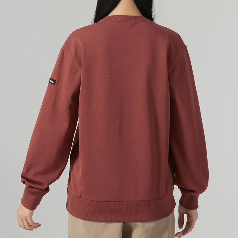Columbia Transit Sweatshirts Women's Red Brown-2