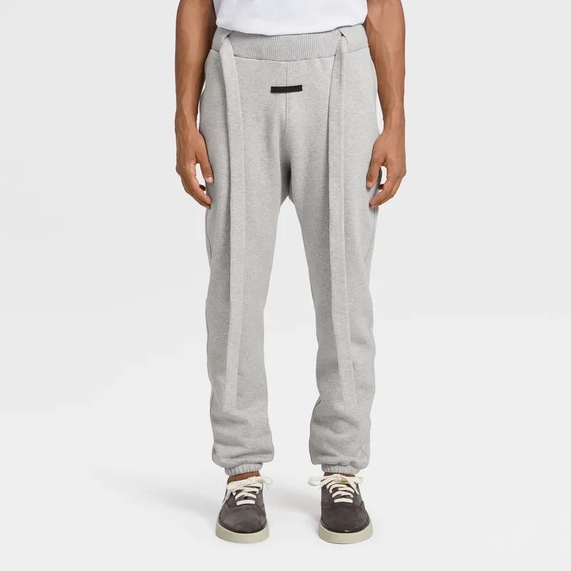 Zegna Knitted Sweatpants Men's Gray-1