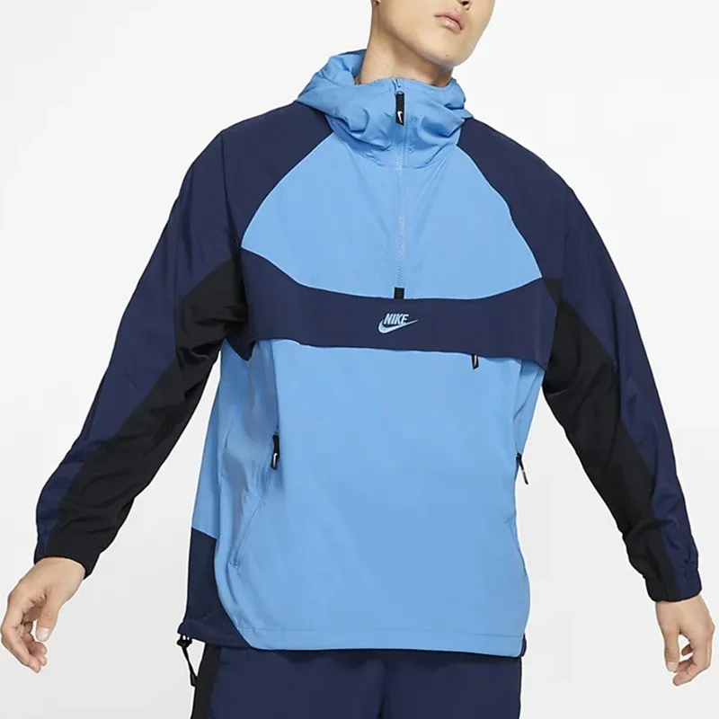 Nike Jackets Men Blue-2