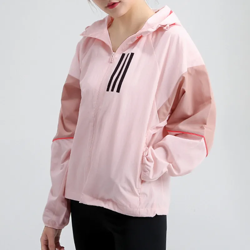 Adidas W.N.D. Jacket Women's Pink-4
