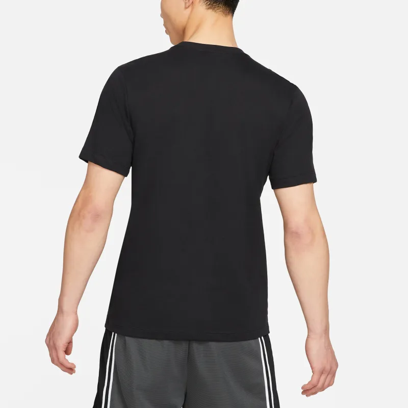 Nike T Shirts Men Black-4