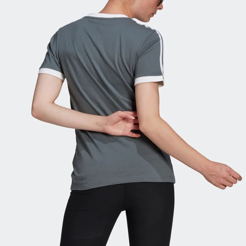 Adidas Originals T Shirt Women's Blue-2