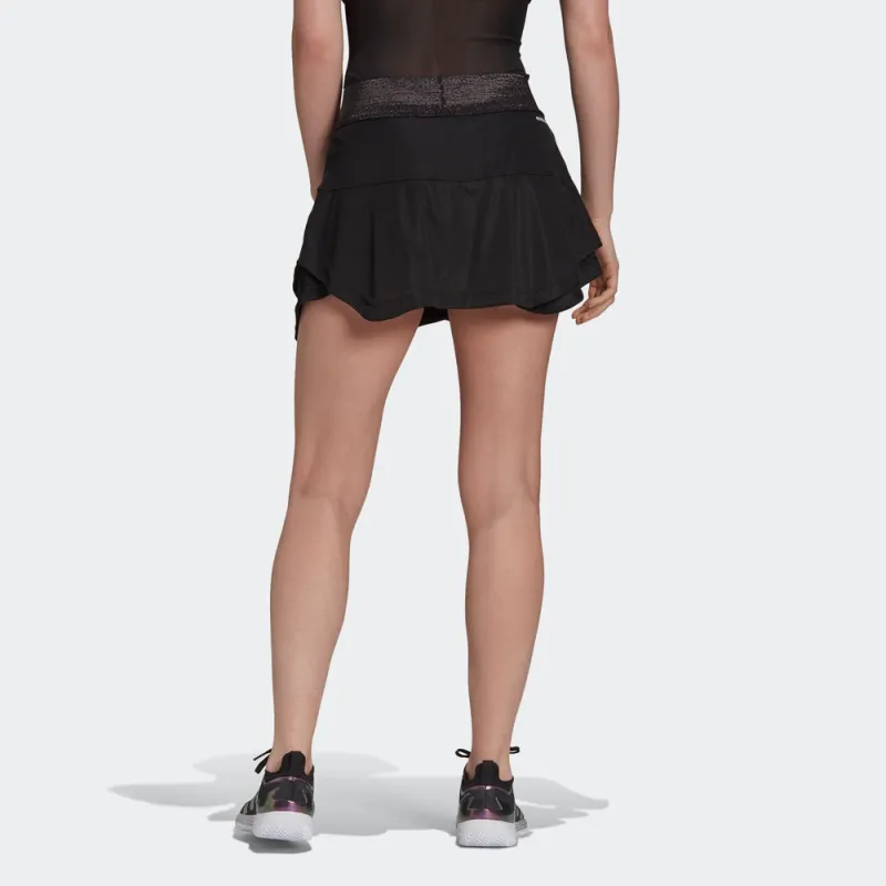 Adidas Casual Short Skirts Women's Black-4