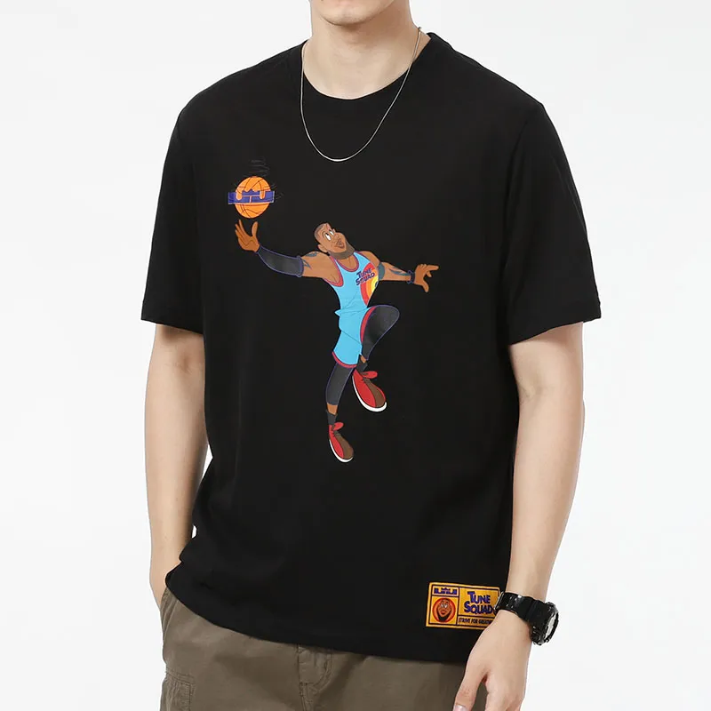 Nike T Shirts Men Black-4