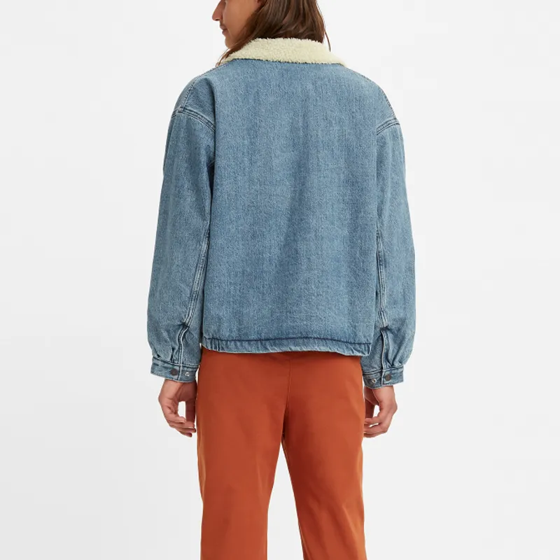 Levis Velvet Jackets Men Blue-5