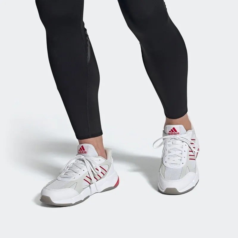 Adidas Keitaki Shoes 'Cloud White Scarlet'-6