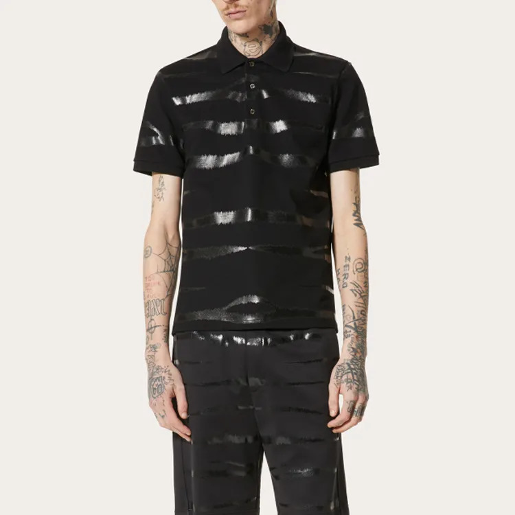 Valentino SS22 Polo Shirt Men's Black-2