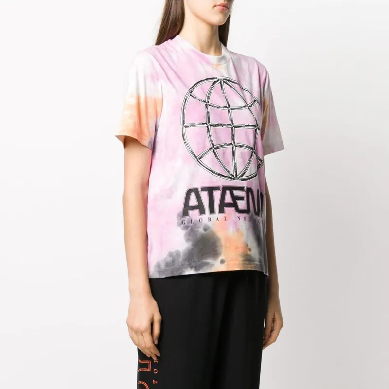 McQ Alexander McQueen Tie dye Graphic Print T shirt-2