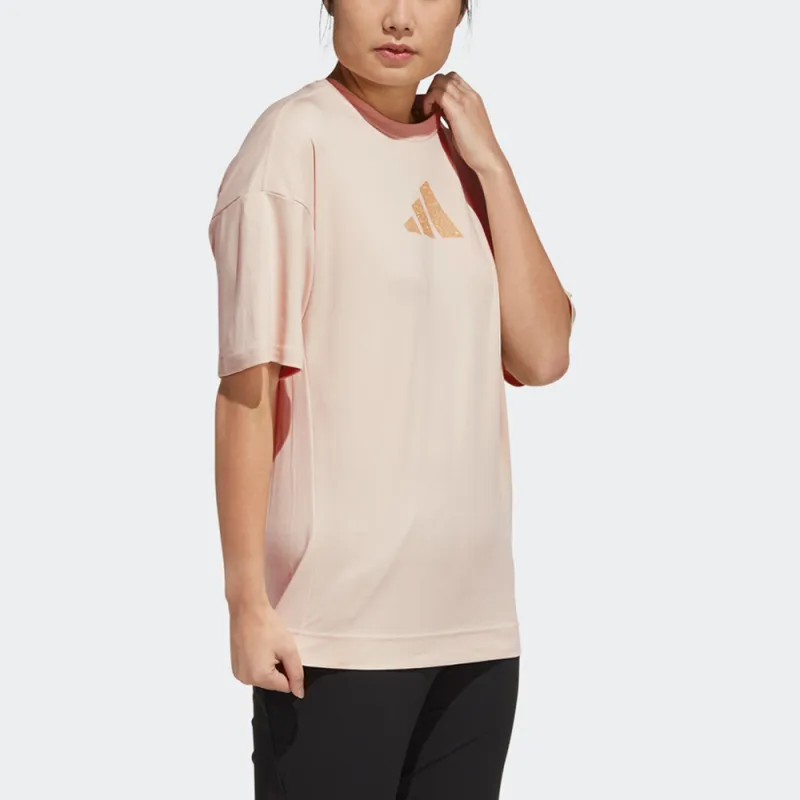 Swarovski X Adidas T-Shirts Women's Flesh Pink-2