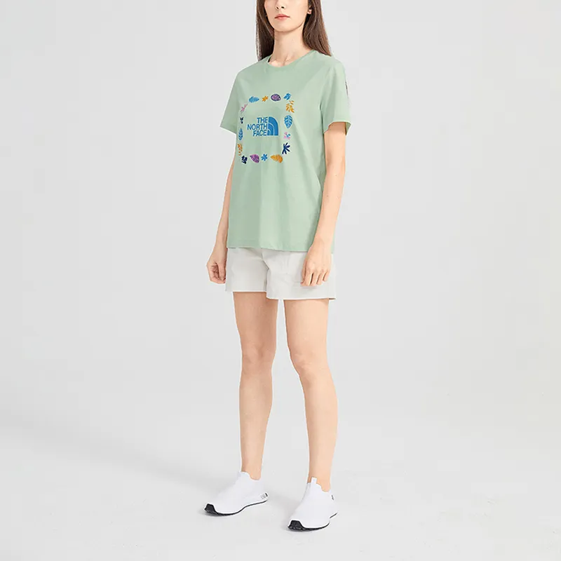 THE NORTH FACE T Shirt Women's Green-3