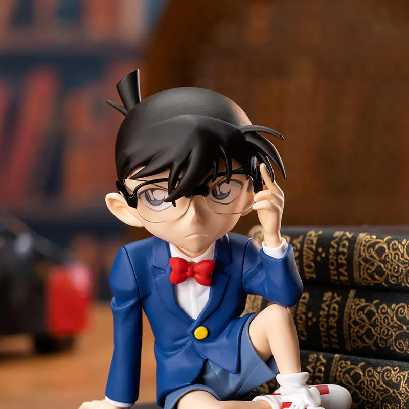 SEGA Conan Edogawa Sega Detective Conan Case Closed Conan Sitting Posture Bonus Gifts-1