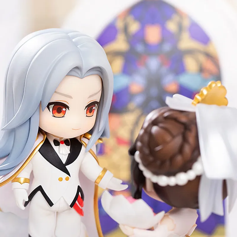 HONOR OF KINGS True Love Supreme, Pure White Wedding, Zhou Yu Xiao Qiao, Set Chibi Figures-2
