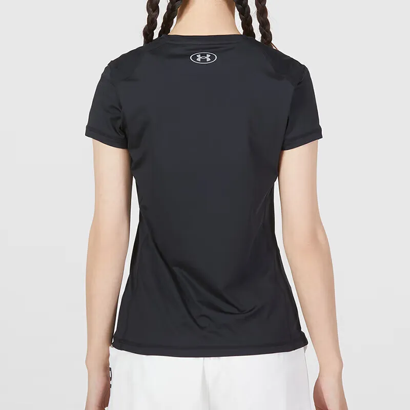 Under Armour Set in Sleeve T Shirt Women's Black-3
