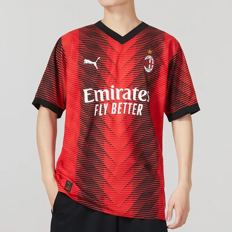 PUMA Soccer Jerseys Men Red-2