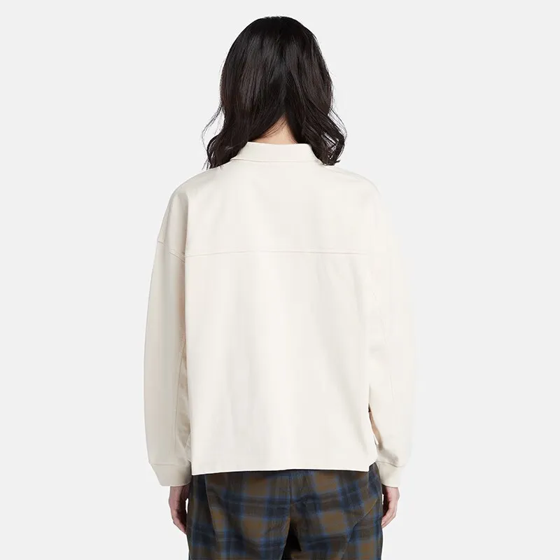 Timberland Polo Shirts Women's Smoke White-1