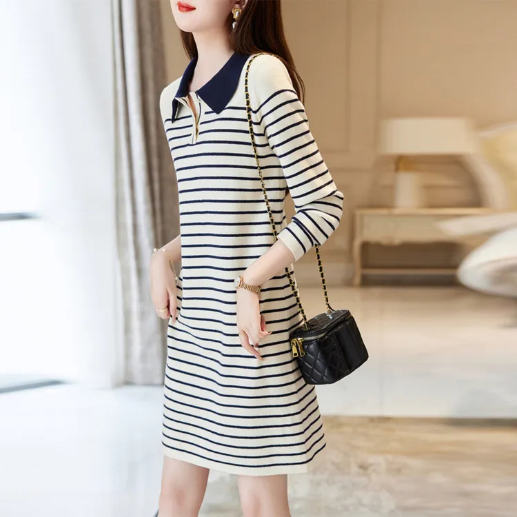 Dme Long Sleeved Dresses Women's Ecru-2