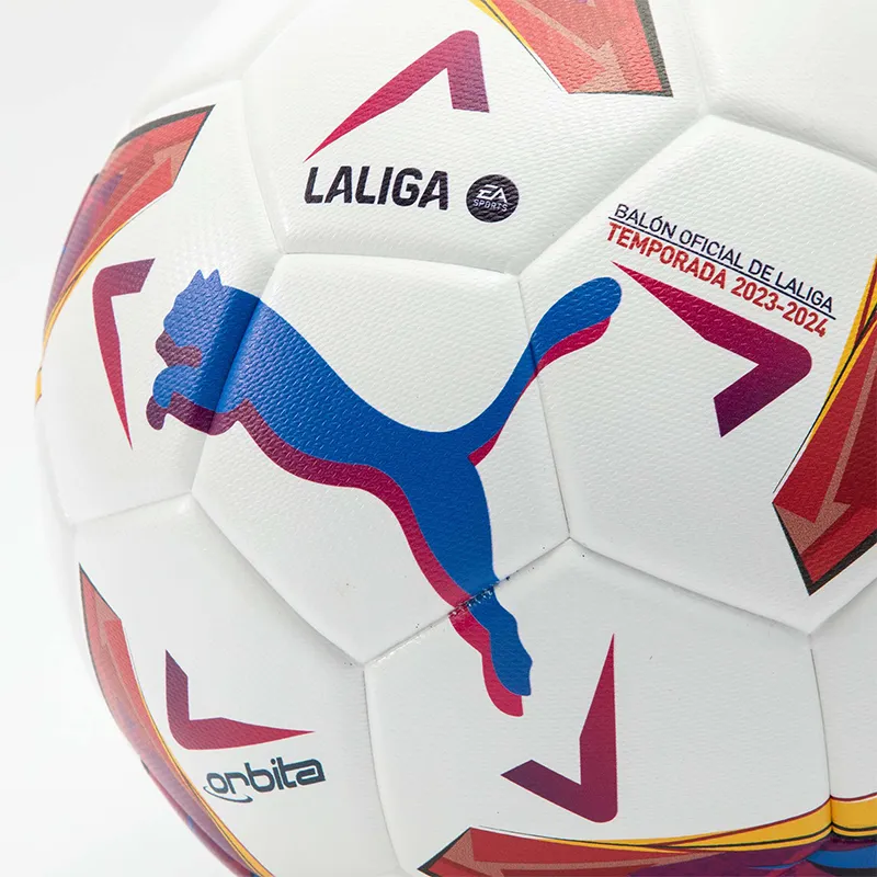 PUMA Size 5 Soccer Machine Stitched Soccer Ball Unisex White Multicolor-3