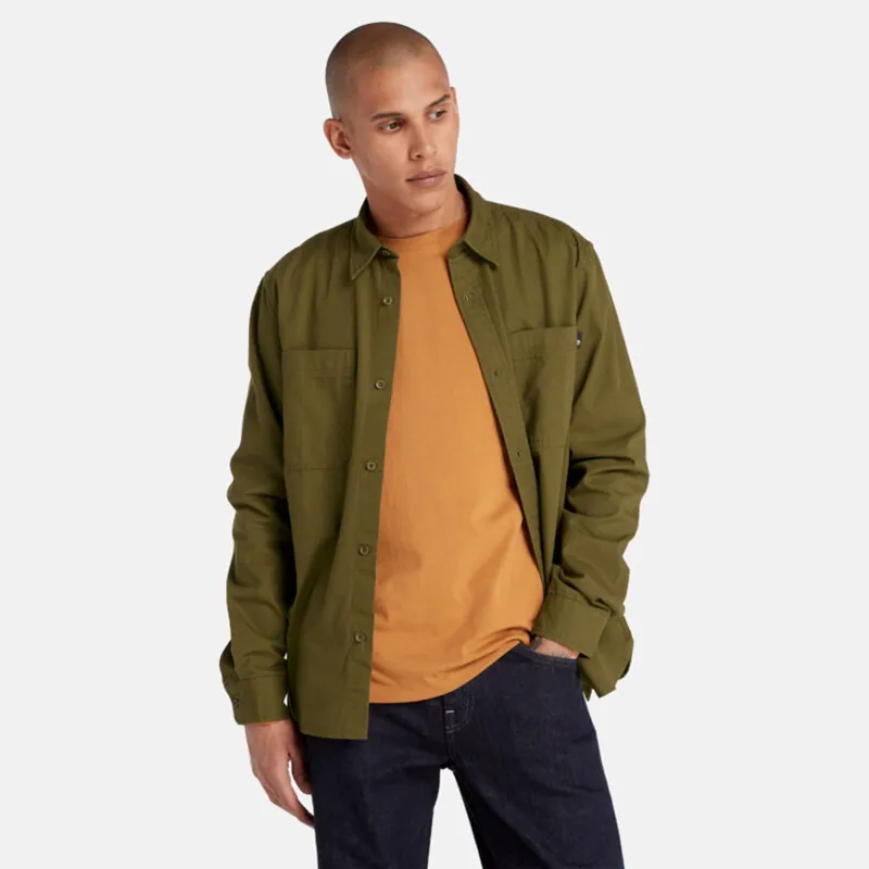 Timberland Shirt Men's Olive Green-1