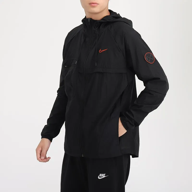 Nike Jackets Men Black-2