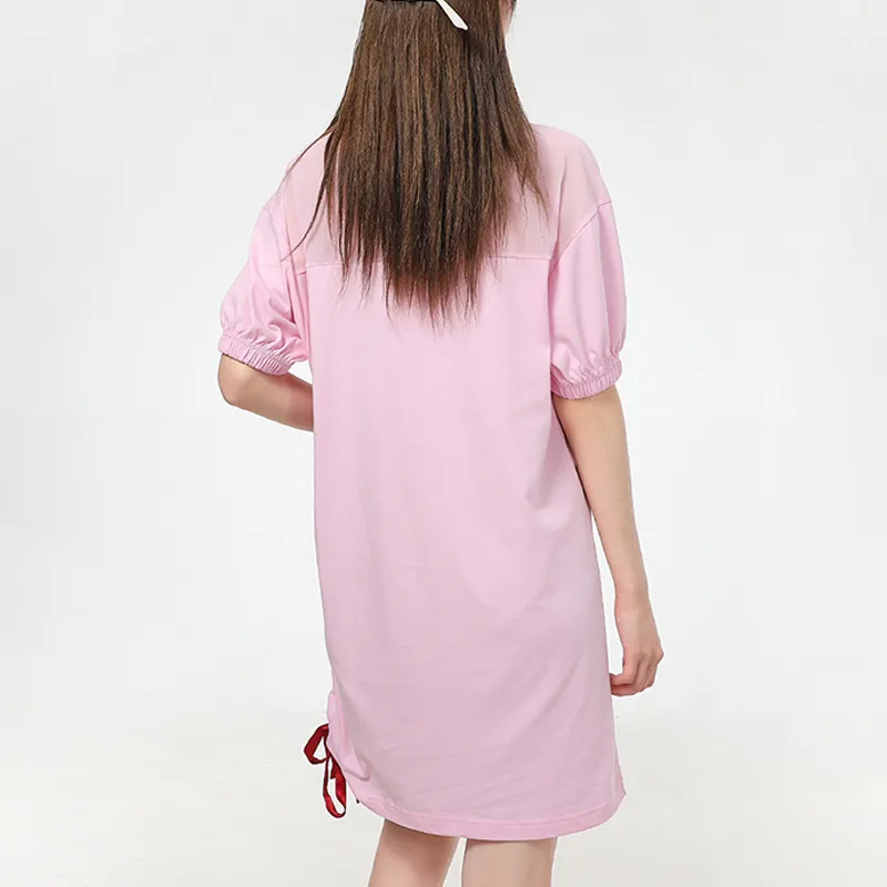 PUMA Short Sleeved Dresses Women's Pink-2