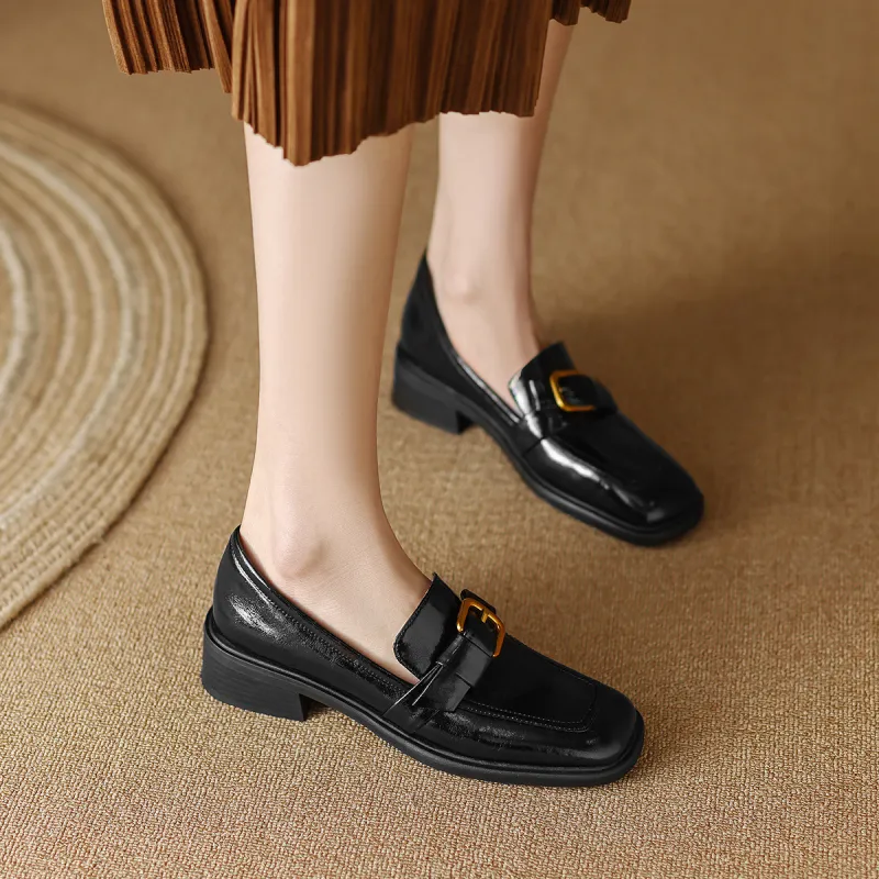 F·LOVES·f Loafers Women's Black-1