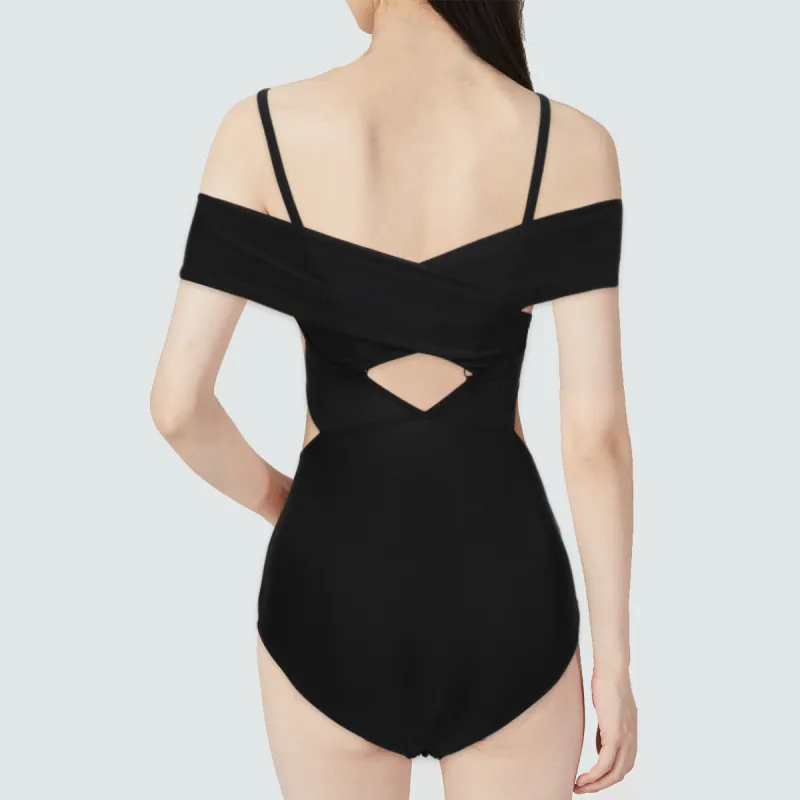 Speedo One-Piece Swimsuits Women's Black-2