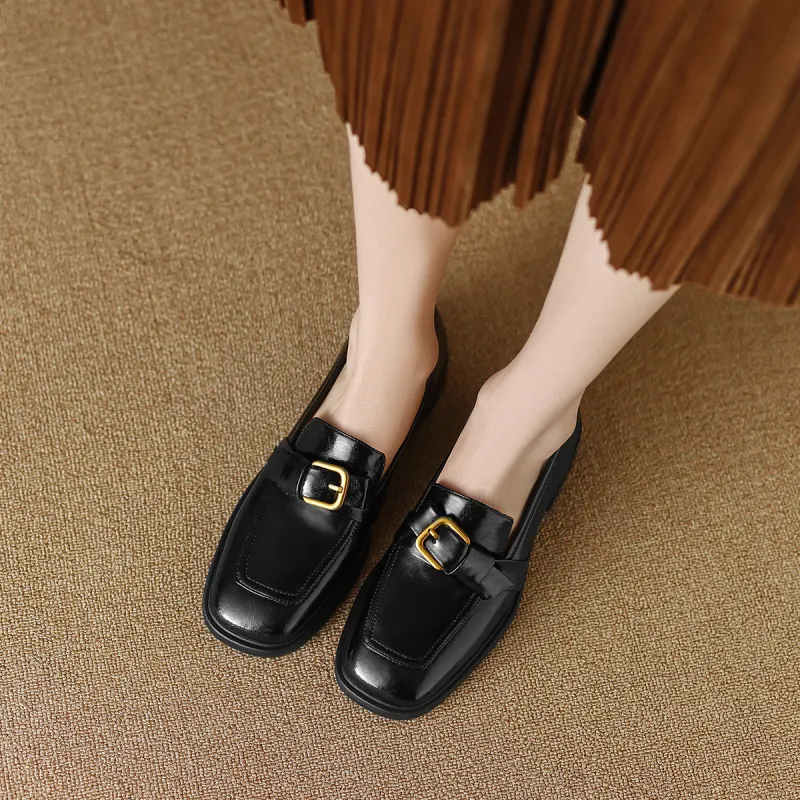 F·LOVES·f Loafers Women's Black-2