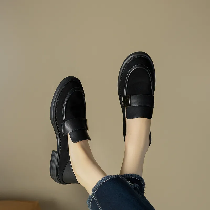 MARINO FABIANI Loafers 3.5cm Women's Black-3