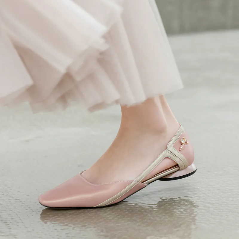 CAMEIDO Casual Single Shoes Women's Pink-3