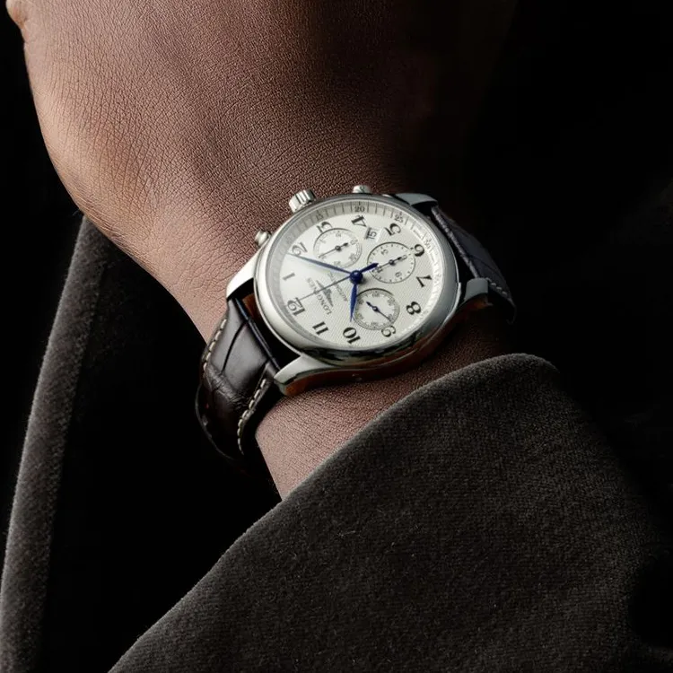 LONGINES Men Watchmaking Tradition Collection Watch-3