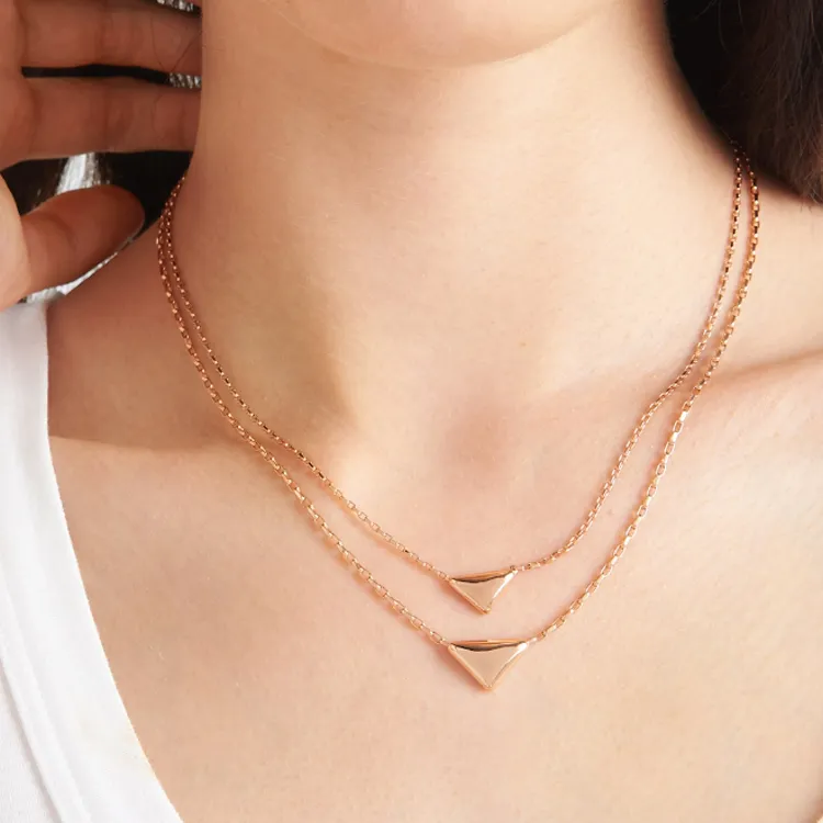 PRADA Necklaces Women's Rose Gold-1