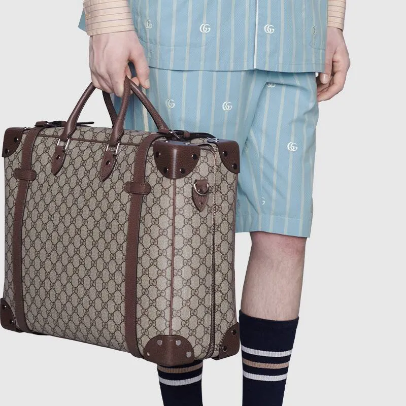 GUCCI Double G Stripe Shorts-3