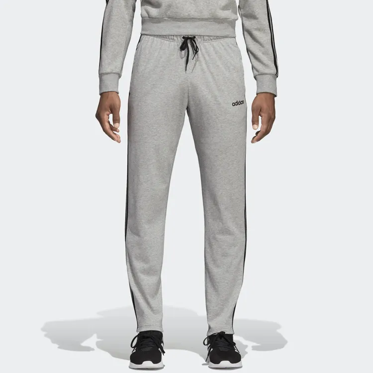 Adidas Knitted Sweatpants Men's Gray-2