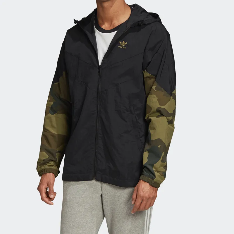 Adidas Originals Jackets Men Black-2