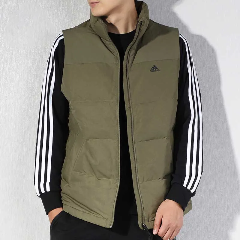Adidas Vests Men Green-2