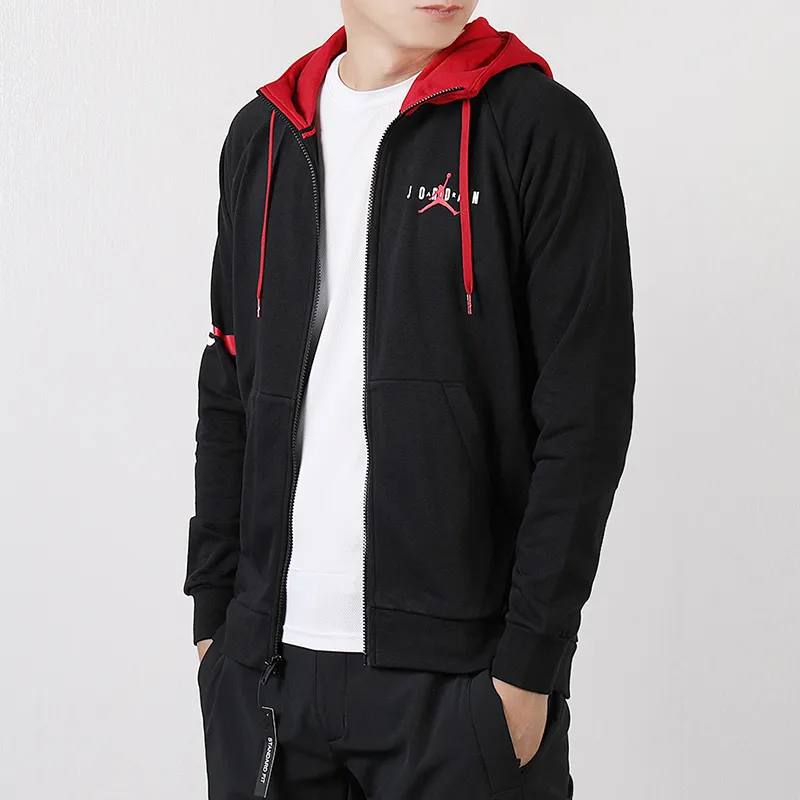 Jordan Jackets Men Black-4