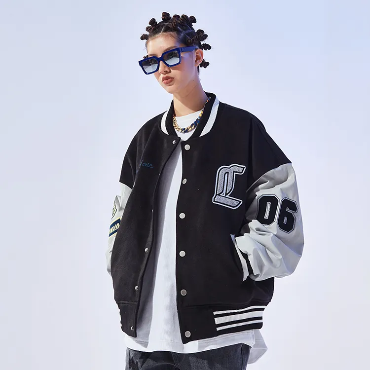 CONKLAB Baseball Jacket Spring Autumn And Winter Unisex-2
