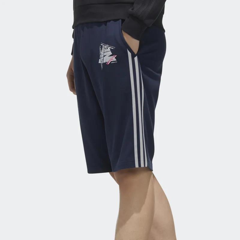 Adidas Neo Loose Fit Shorts Men's Legend Ink-4