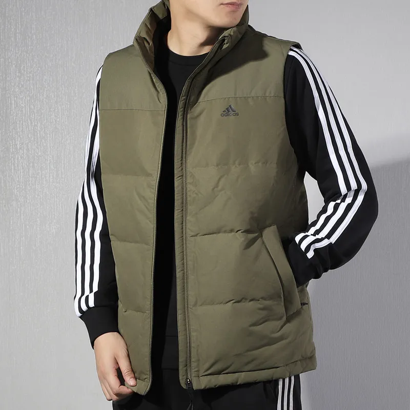 Adidas Vests Men Green-3